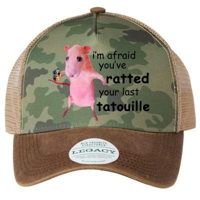 Im Afraid Youve Ratted Your Last Tatouille Legacy Tie Dye Trucker Hat