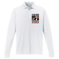 I Am Your Retribution Pro Donald Trump Usa Performance Long Sleeve Polo