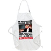 I Am Your Retribution Pro Donald Trump Usa Apron