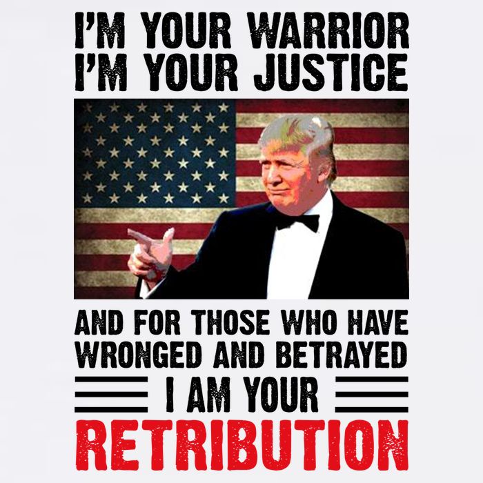 I Am Your Retribution Pro Donald Trump Usa Apron