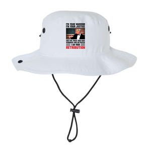 I Am Your Retribution Pro Donald Trump Usa Legacy Cool Fit Booney Bucket Hat