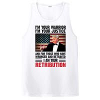 I Am Your Retribution Pro Donald Trump Usa PosiCharge Competitor Tank