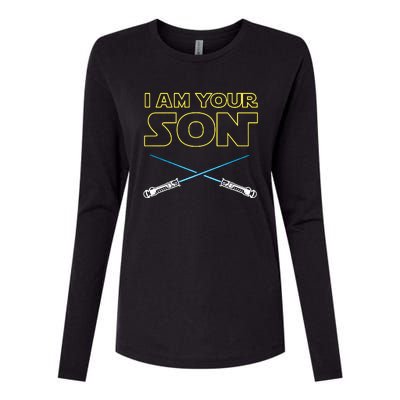 I Am Your Son Womens Cotton Relaxed Long Sleeve T-Shirt