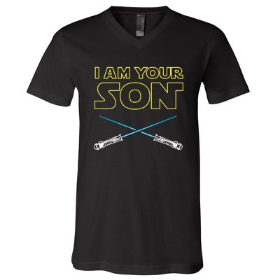 I Am Your Son V-Neck T-Shirt