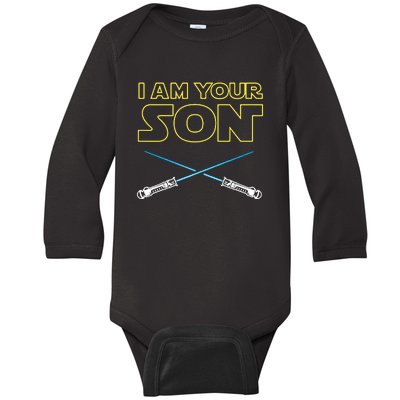 I Am Your Son Baby Long Sleeve Bodysuit