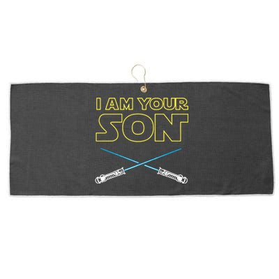 I Am Your Son Large Microfiber Waffle Golf Towel