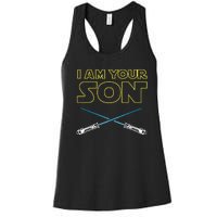 I Am Your Son Women's Racerback Tank