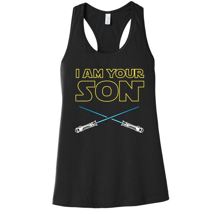 I Am Your Son Women's Racerback Tank