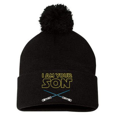 I Am Your Son Pom Pom 12in Knit Beanie