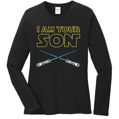 I Am Your Son Ladies Long Sleeve Shirt