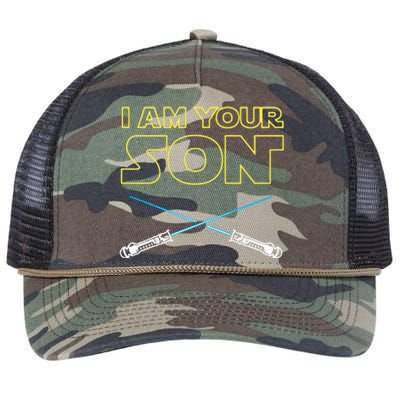 I Am Your Son Retro Rope Trucker Hat Cap