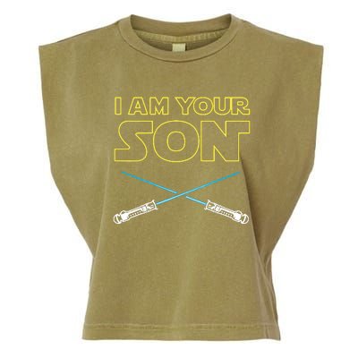 I Am Your Son Garment-Dyed Women's Muscle Tee