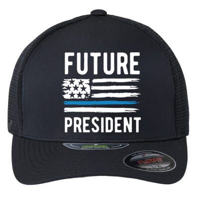 I Am Your Future President Flexfit Unipanel Trucker Cap