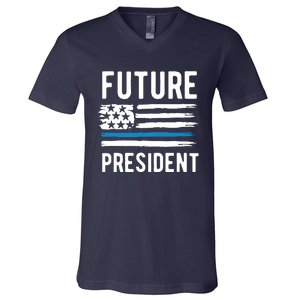 I Am Your Future President V-Neck T-Shirt