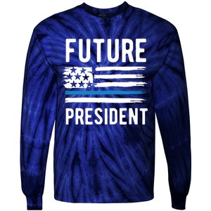 I Am Your Future President Tie-Dye Long Sleeve Shirt