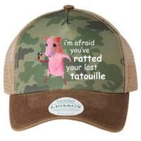 Im Afraid Youve Ratted Your Last Tatouille Funny Legacy Tie Dye Trucker Hat