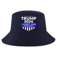 I Accept Your Apology 2024 Trump 2024 Cool Comfort Performance Bucket Hat