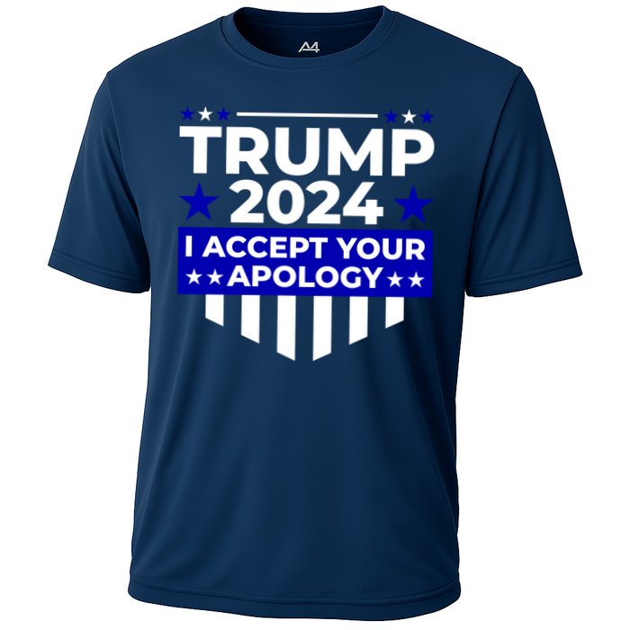 I Accept Your Apology 2024 Trump 2024 Performance Shirt