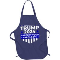 I Accept Your Apology 2024 Trump 2024 Apron