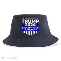 I Accept Your Apology 2024 Trump 2024 Sustainable Bucket Hat