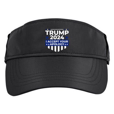 I Accept Your Apology 2024 Political Statement Adult Drive Performance Visor