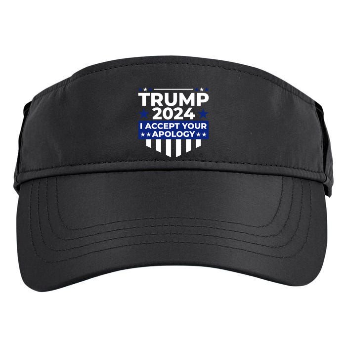 I Accept Your Apology 2024 Political Statement Adult Drive Performance Visor