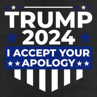 I Accept Your Apology 2024 Political Statement Adult Drive Performance Visor