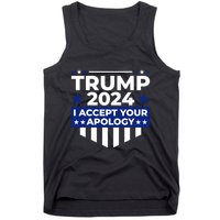 I Accept Your Apology 2024 Political Statement Tank Top