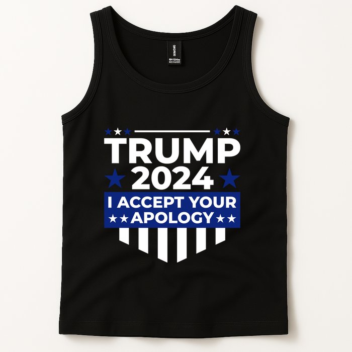 I Accept Your Apology 2024 Political Statement Tank Top