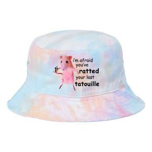 Im Afraid Youve Ratted Your Last Tatouille Funny Pink Rat Tie Dye Newport Bucket Hat