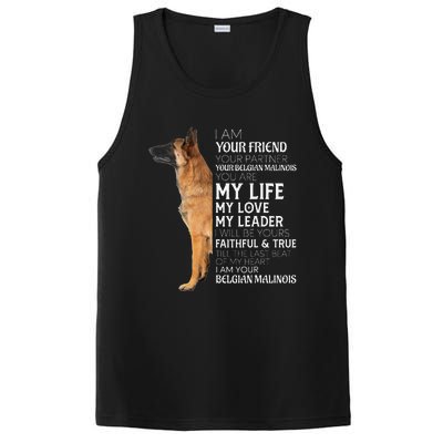 I Am Your Friend Your Partner Your Belgian Malinois Mom Dad PosiCharge Competitor Tank