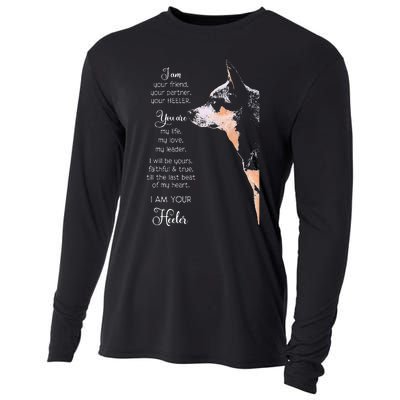 I Am Your Friend Your Partner Your Heeler Cooling Performance Long Sleeve Crew