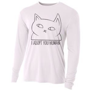 I Adopt You Human Cooling Performance Long Sleeve Crew