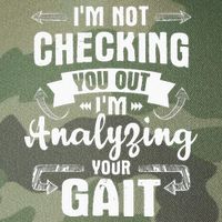 I'm Analyzing Your Gait Physical Therapy Therapist PT Legacy Tie Dye Trucker Hat