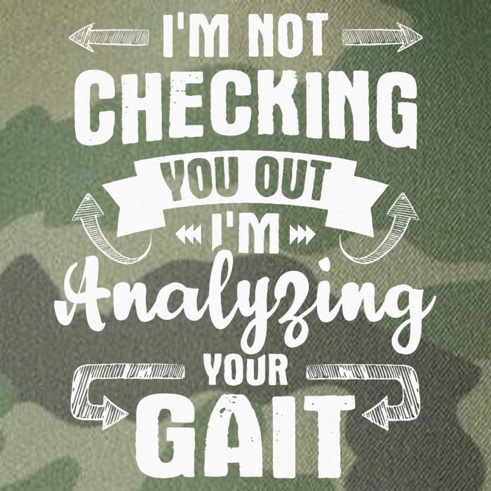 I'm Analyzing Your Gait Physical Therapy Therapist PT Legacy Tie Dye Trucker Hat