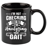 I'm Analyzing Your Gait Physical Therapy Therapist PT 11oz C Handle Ceramic Mug