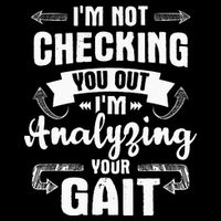 I'm Analyzing Your Gait Physical Therapy Therapist PT Drawstring Bag