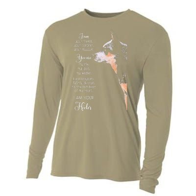 I Am Your Friend Your Partner Your Heeler Cooling Performance Long Sleeve Crew