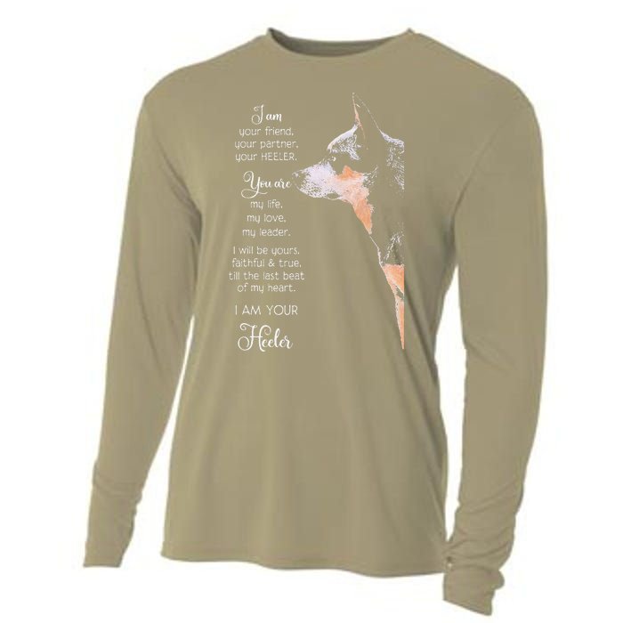 I Am Your Friend Your Partner Your Heeler Cooling Performance Long Sleeve Crew