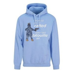 Im Afraid Youve Ratted Your Last Tatouille Sir Unisex Surf Hoodie