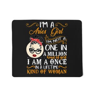 I'm Aries Zodiac sign April March Birthday Gift Mousepad