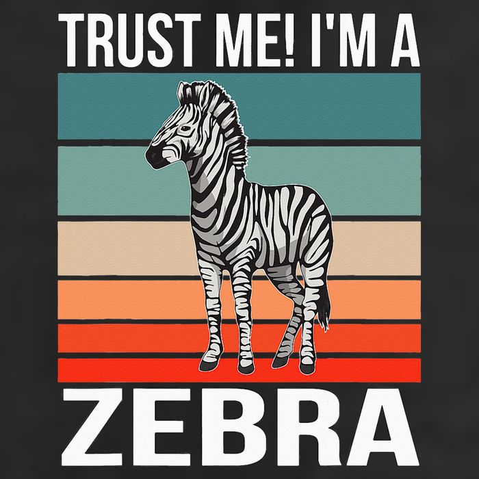 I'm a Zebra Halloween Safari Zoo Zebra Cool Comfort Performance Bucket Hat