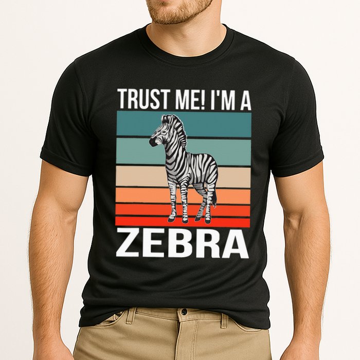 I'm a Zebra Halloween Safari Zoo Zebra Performance Shirt