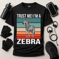 I'm a Zebra Halloween Safari Zoo Zebra Performance Shirt