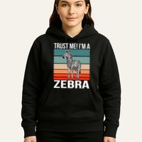 I'm a Zebra Halloween Safari Zoo Zebra Hoodie