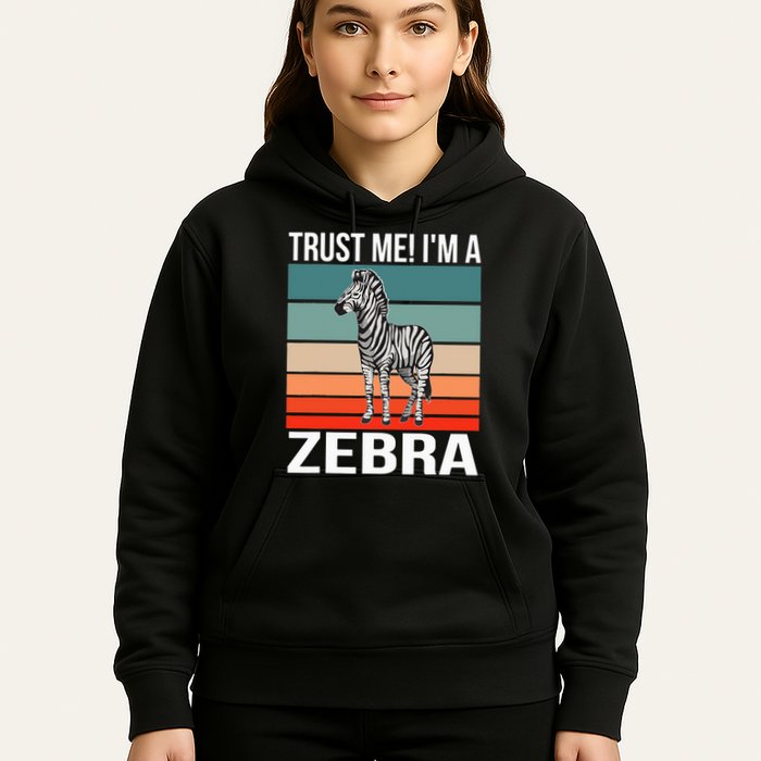 I'm a Zebra Halloween Safari Zoo Zebra Hoodie