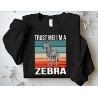 I'm a Zebra Halloween Safari Zoo Zebra Sweatshirt