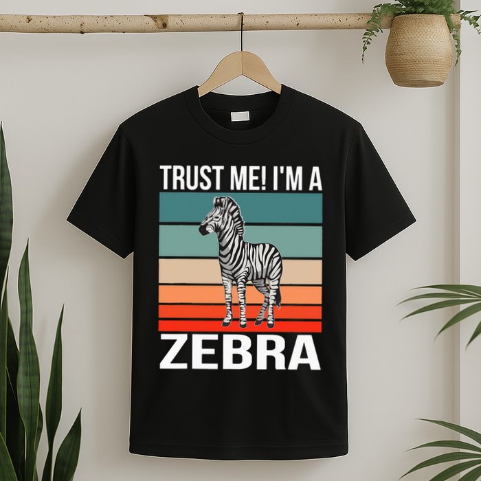 I'm a Zebra Halloween Safari Zoo Zebra T-Shirt