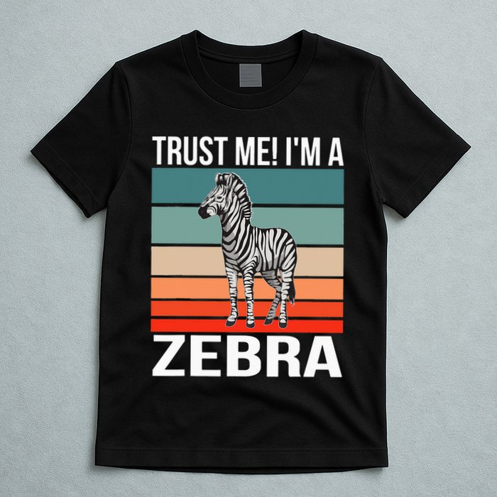 I'm a Zebra Halloween Safari Zoo Zebra T-Shirt