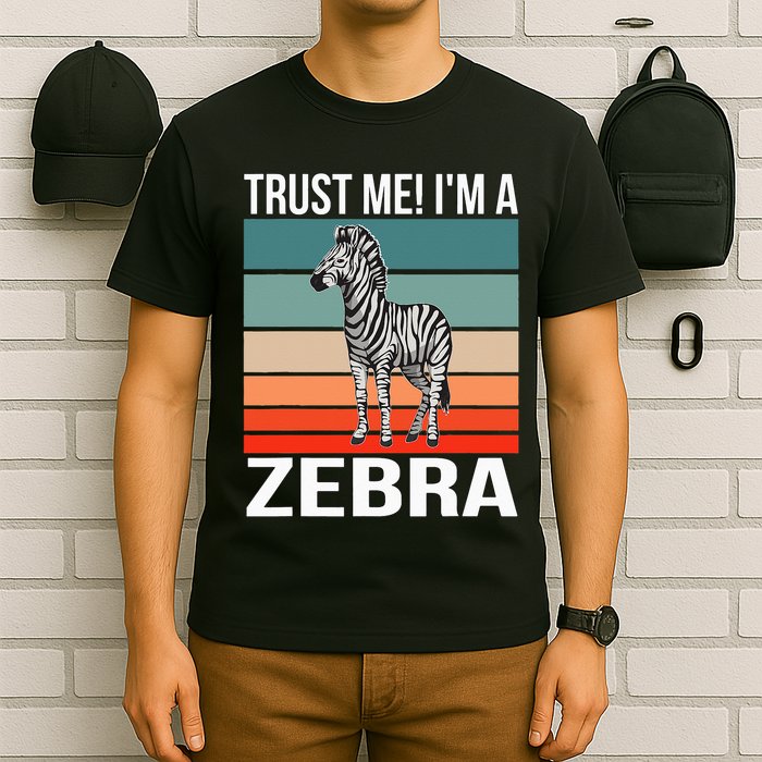 I'm a Zebra Halloween Safari Zoo Zebra T-Shirt